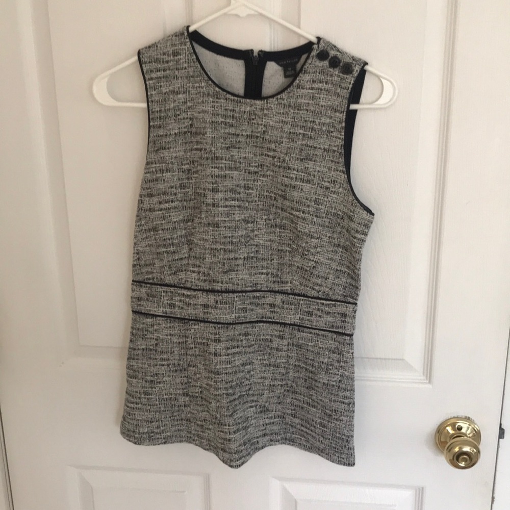 Ann Taylor tweed top